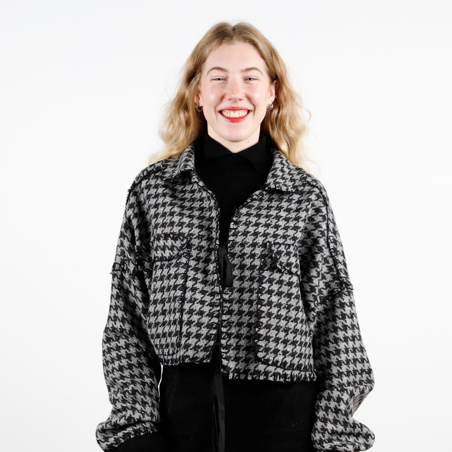 SQ Ella Wool Jacket Portrait Front