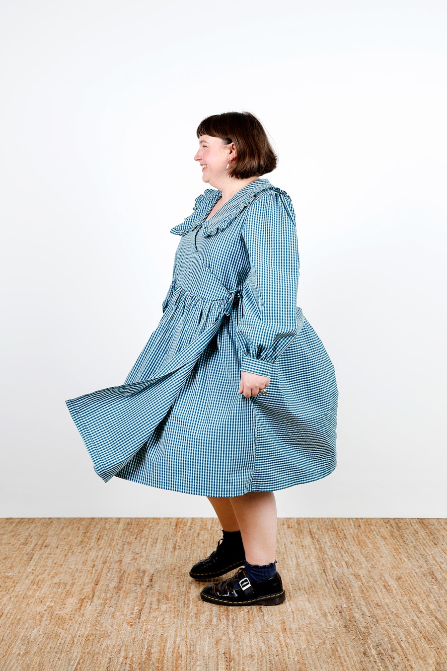 Charlotte Gather Wrap Dress Swish