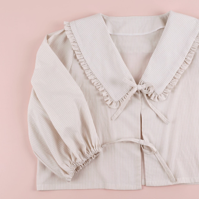 SQ Blouse Front Flat Lay Crop