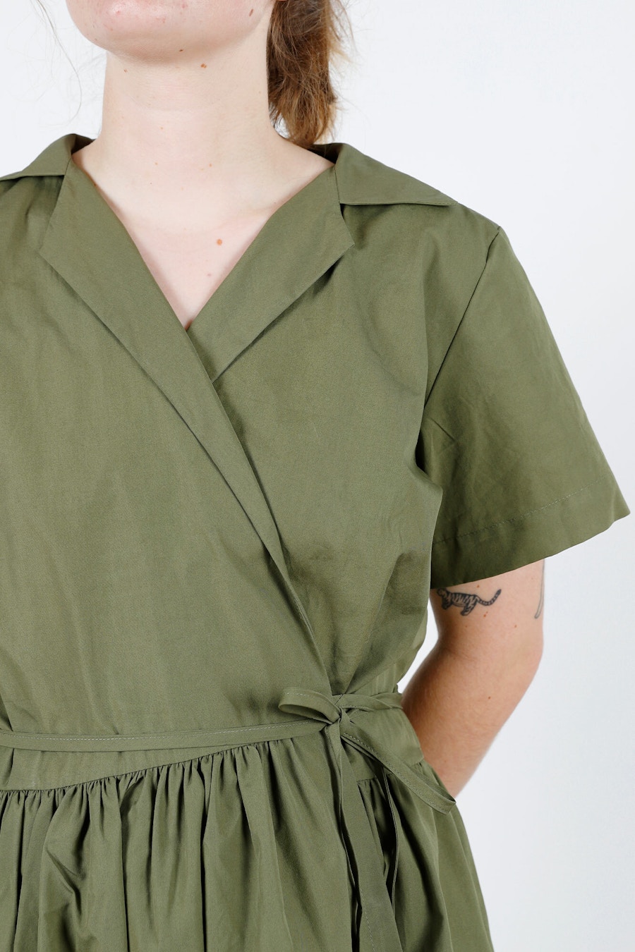 Steph Zadie Dress Detail Collar