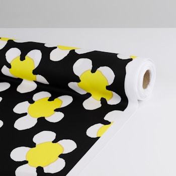 Big Daisy Print Yellow Roll