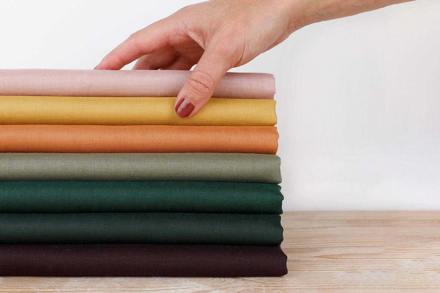 NEW Designer Light Olive Khaki Green Colour Stretch Jersey Boucle Fabric 63" 