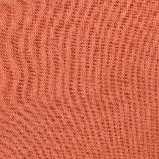 Heavyweight Linen Red Clay Swatch
